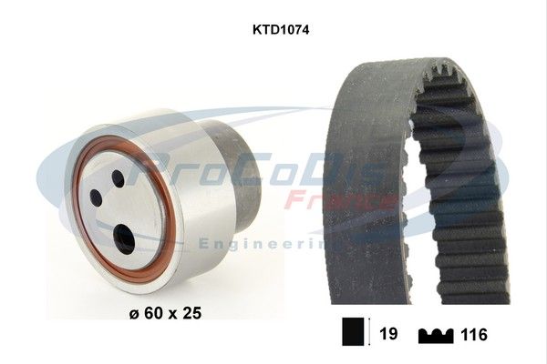 PROCODIS FRANCE Hammashihnasarja KTD1074